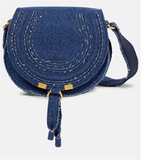 chloe chain bag small|denim chloe bag.